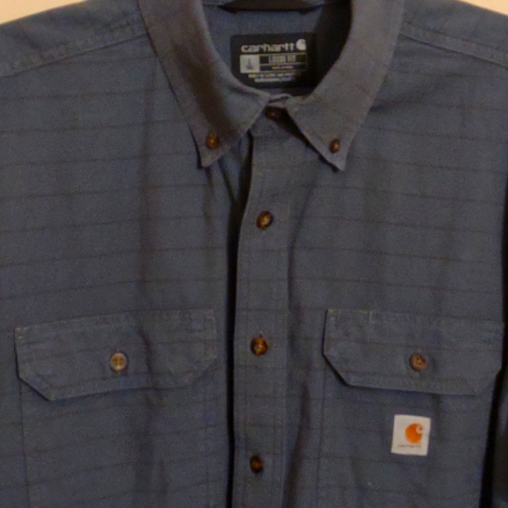 Carhartt L Tall button down